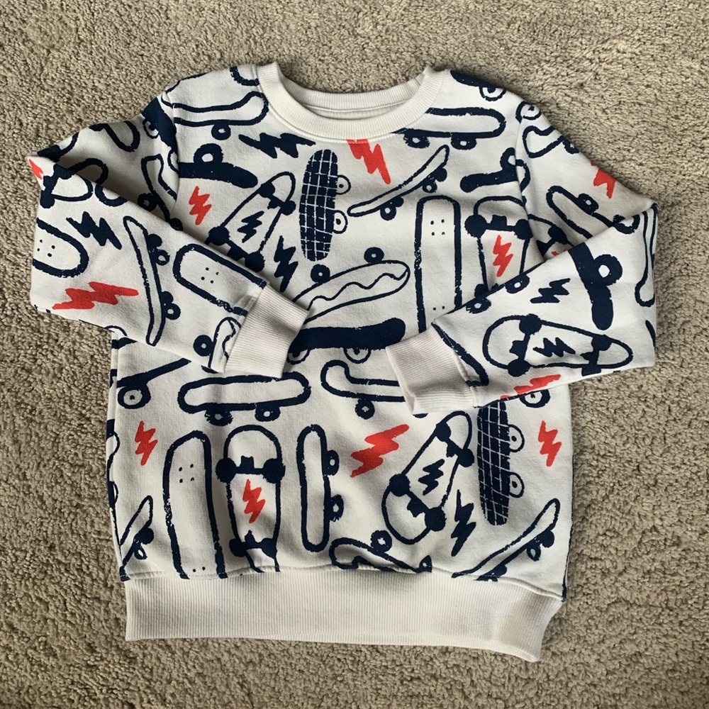 NWOT Skateboard Sweatshirt